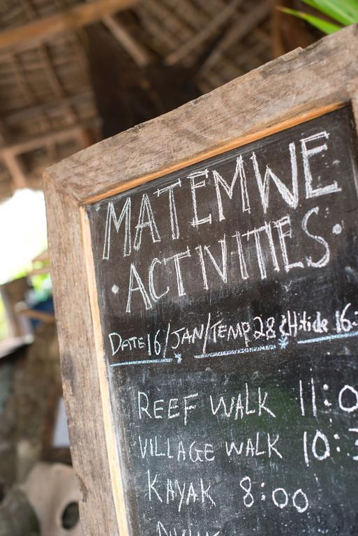 Matemwe Lodge Luaran gambar